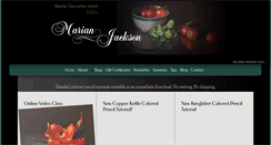 Desktop Screenshot of marianjackson.com